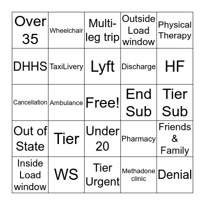 Summer Fun Bingo! Bingo Card