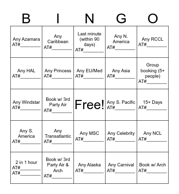 Summer Expo Bingo! Bingo Card