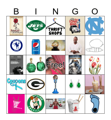 Belinda's Birthday Bash Bingo Card