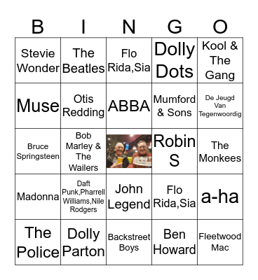 Buurtfeest D'Aa Plosj Bingo Card