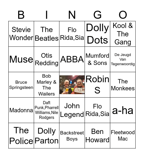 Buurtfeest D'Aa Plosj Bingo Card
