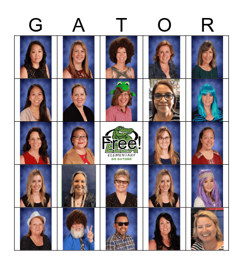 Ella Elementary End-of-the-Year Party 2019 Bingo Card