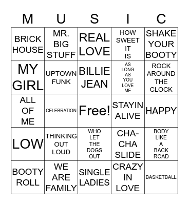 SUMMER FUN Bingo Card