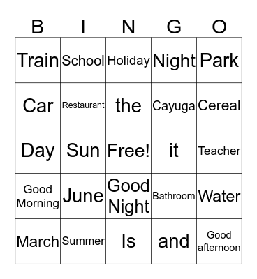 Iron Man  Bingo Card