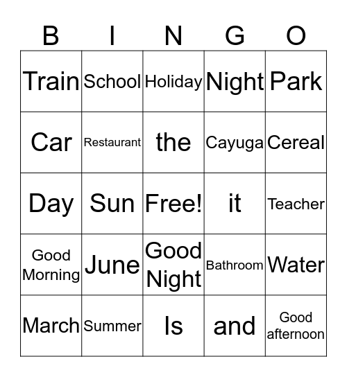 Iron Man  Bingo Card