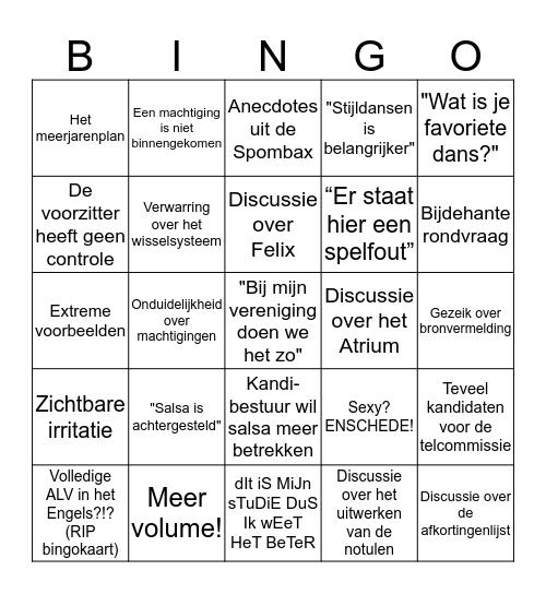 4 happy feet ALV bingo - 29-05-2019 Bingo Card