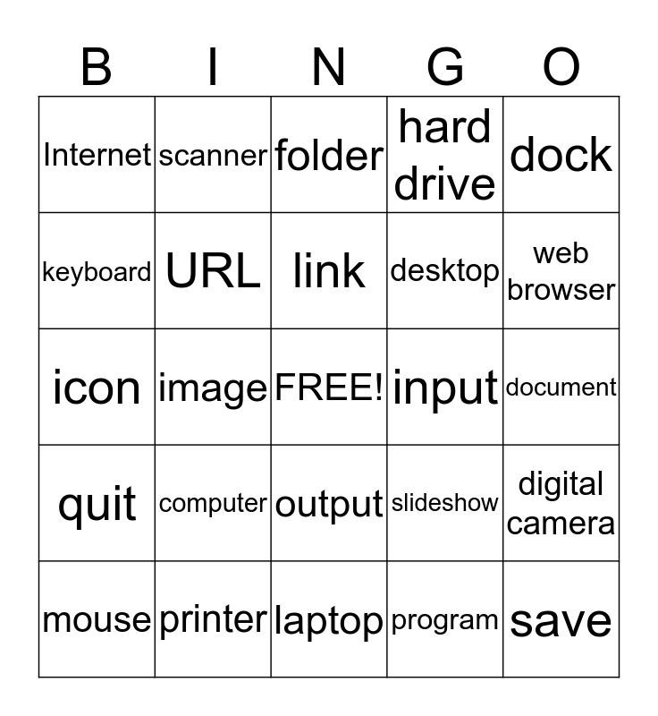 technology-vocabulary-bingo-card