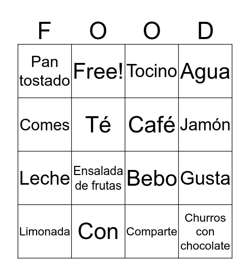 3A Review Bingo Card