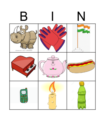 Sitara's 7th Birthday Riddles Bingo Card