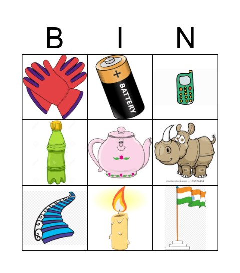 Sitara's 7th Birthday Riddles Bingo Card