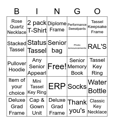 RBO Bingo Card