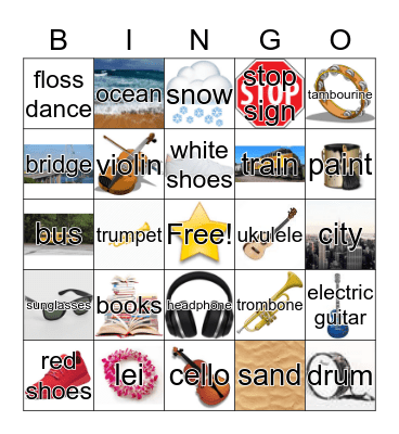 Love Train Bingo Card