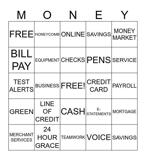 MARAN'S BINGO Card