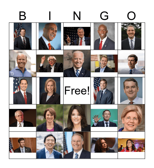2020 Bingo! Bingo Card