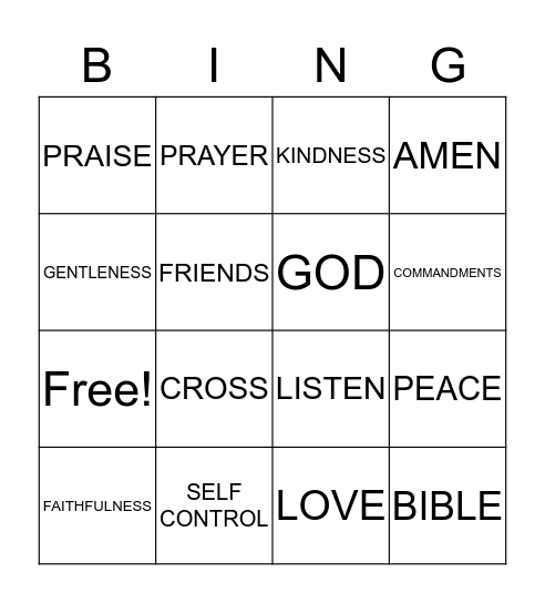 RAY OF HOPE Bingo Card