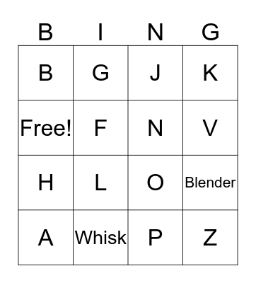 Future Frasik Bridal Shower Bingo Card