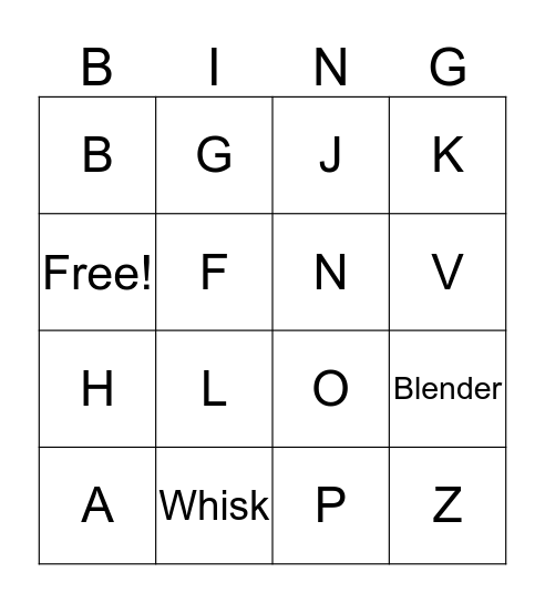 Future Frasik Bridal Shower Bingo Card