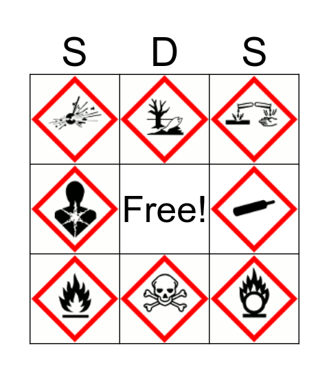 SDS BINGO Card