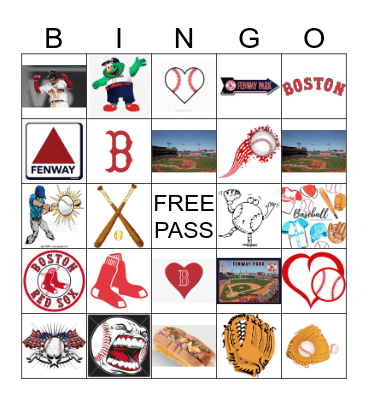 Sue's Baseball Bingo! Bingo Card