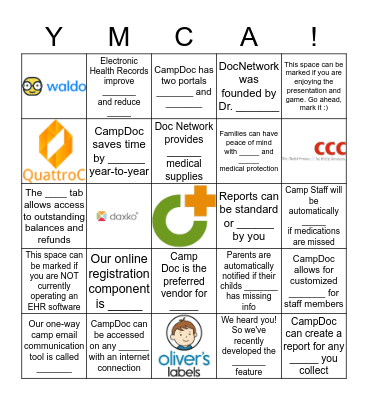 DocNetwork - General Assembly Bingo Card