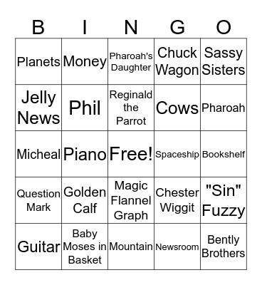 Buck Denver Vol. 2 Part 2 Bingo Card