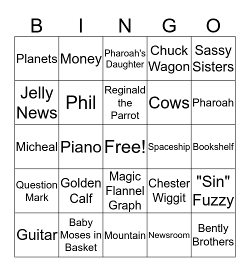 Buck Denver Vol. 2 Part 2 Bingo Card