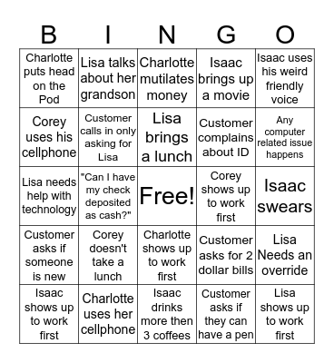 Okemos Bingo! Bingo Card