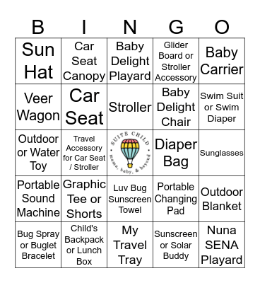 Gear Up for a 'Suite' Summer Bingo Card