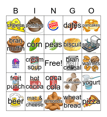 High Phosphorus Bingo Card