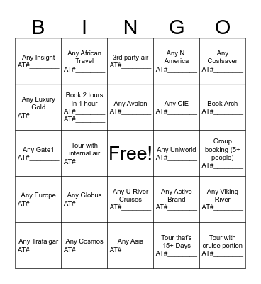 Summer Expo Bingo! Bingo Card