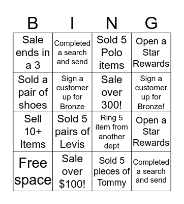 FRIENDS & FAMILY BINGO!!  Bingo Card