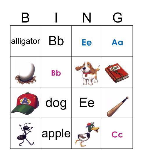 Wind 1 Lesson 6 Bingo Card