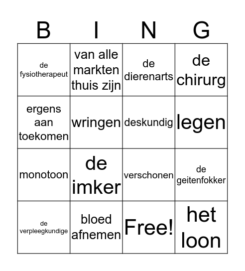 thema 8.wk1 Bingo Card