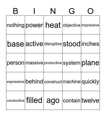 4.3 and sight word BINGO Card