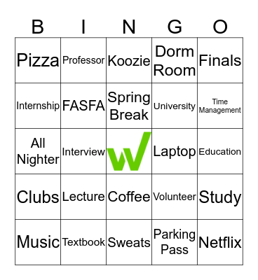 INTERN BINGO Card