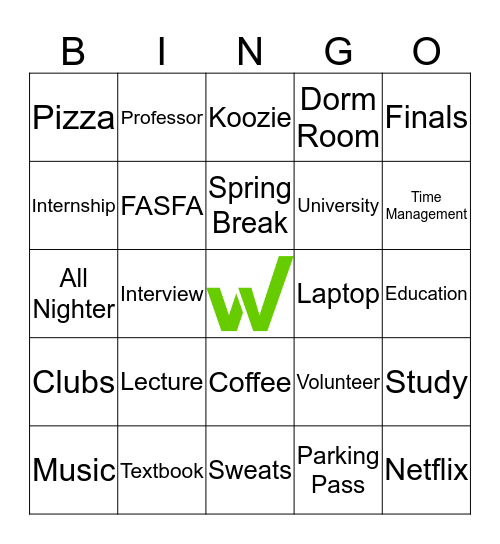 INTERN BINGO Card