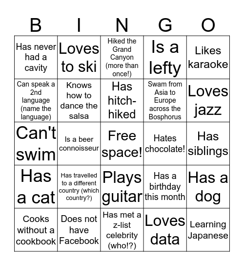 NGSS Bingo!  Find someone who... Bingo Card