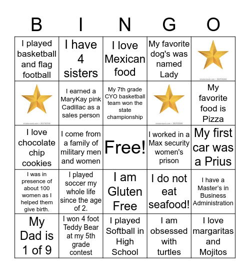 Empire Bingo Card