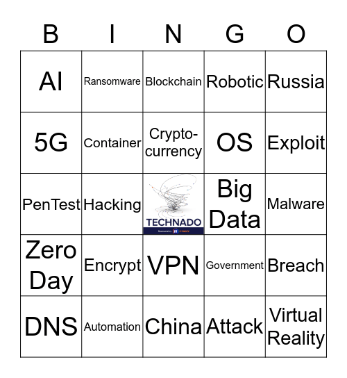 Technado Buzzword Bingo Card