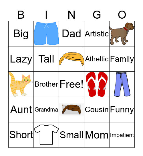 Review Bingo Card