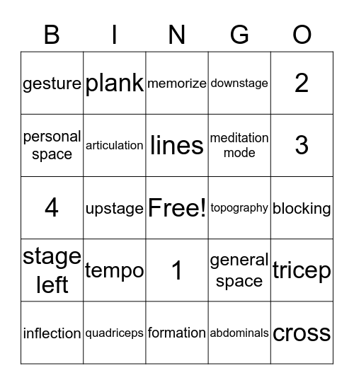 3rd grade End of Year Bingo Card