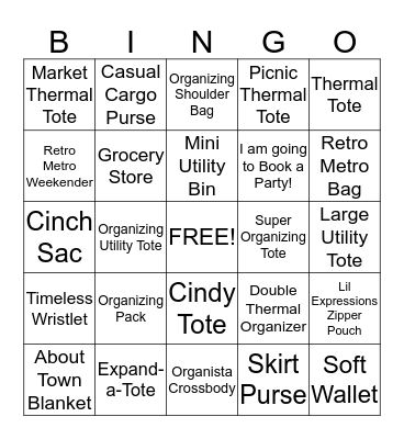 THIRTY-ONE FUN! Bingo Card