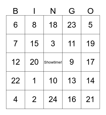 Nintendo Direct E3 Bingo Card Bingo Card