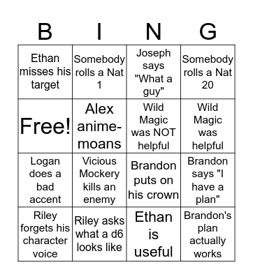 Punch the Initiative BINGO!!! Bingo Card