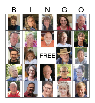 2019 Foote / Osborn Reunion Bingo Card
