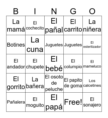 El  B I N G O  de Alejandro Ignacio Bingo Card