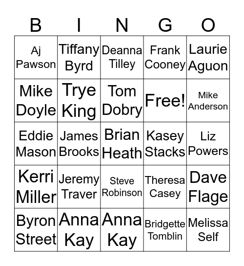 Welcome to Antech Bingo Card