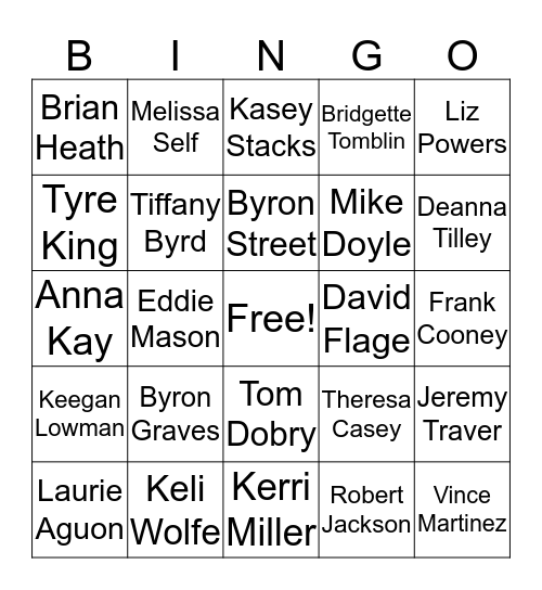 Welcome to Antech Bingo Card