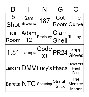 LA2LAUGHIN REUNION Bingo Card