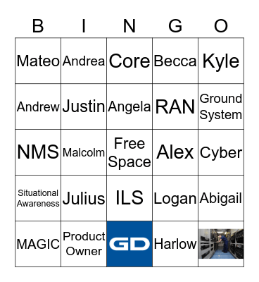 MUOS Bingo Card